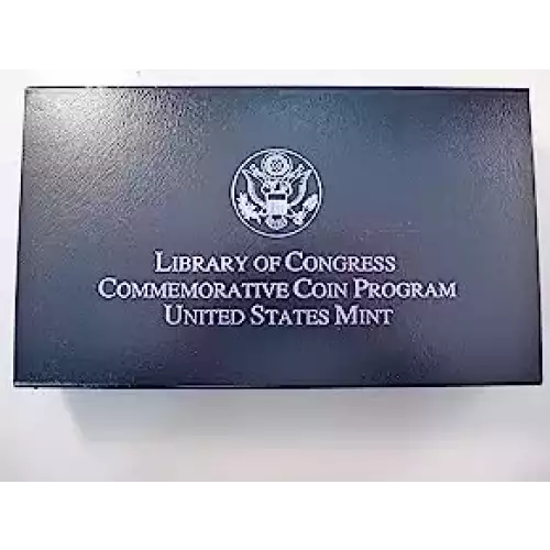 2000 Library of Congress  Proof Dollar - Box & COA