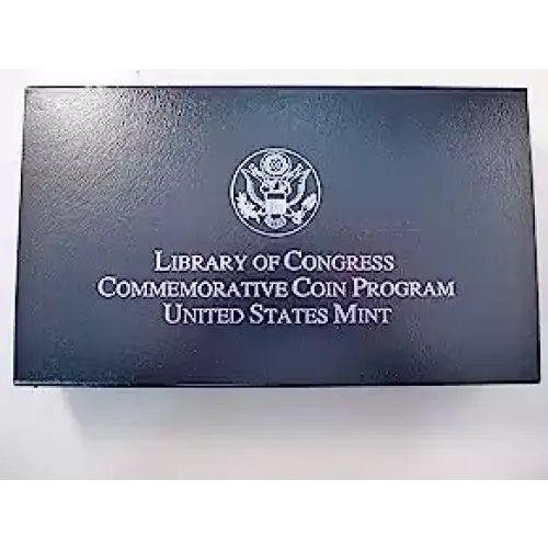 2000 Library of Congress  Proof Dollar - Box & COA