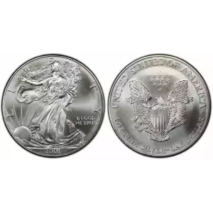 2001 1oz American Silver Eagle