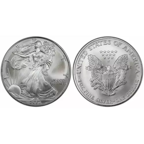 2002 1oz American Silver Eagle