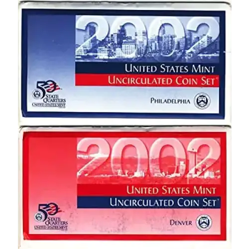 2002 Mint Set - 20 Piece P-D ($5.82 FV) - Set