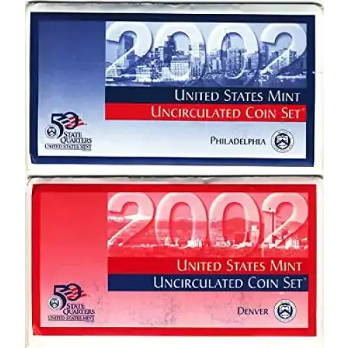 2002 Mint Set - 20 Piece P-D ($5.82 FV) - Set