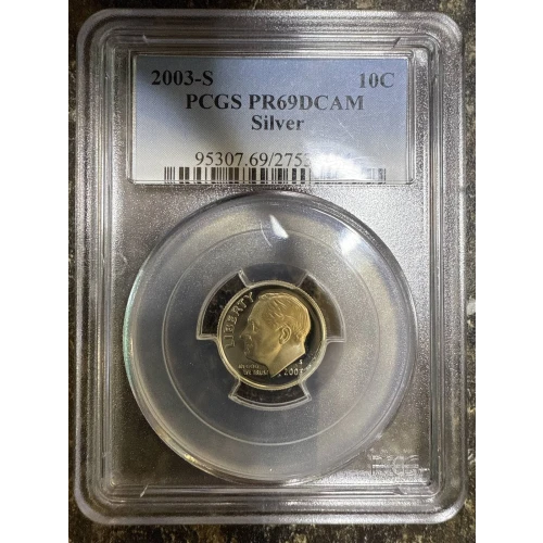 2003-S 10C Silver, DCAM (2)