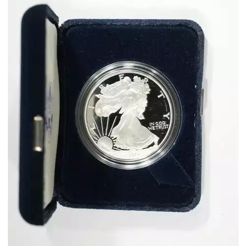 2003 W 1oz Silver Eagle  Proof - with Original Govt Packaging