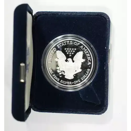 2003 W 1oz Silver Eagle  Proof - with Original Govt Packaging