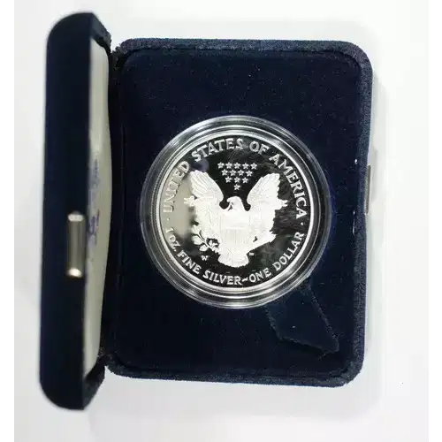 2003 W 1oz Silver Eagle  Proof - with Original Govt Packaging