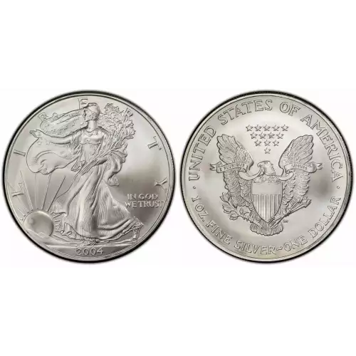 2004 1oz American Silver Eagle