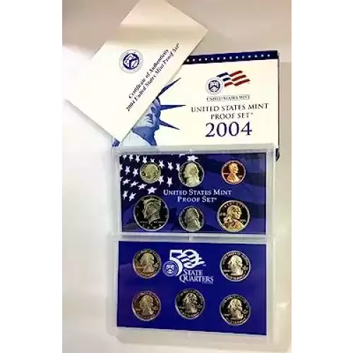 2004 Clad Proof Set - 11 Piece ($2.96 FV) - Set