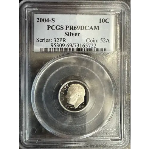 2004-S 10C Silver, DCAM
