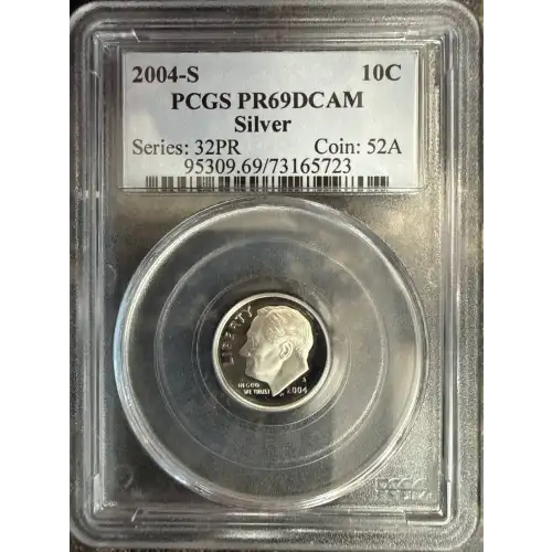 2004-S 10C Silver, DCAM