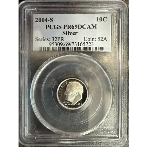 2004-S 10C Silver, DCAM