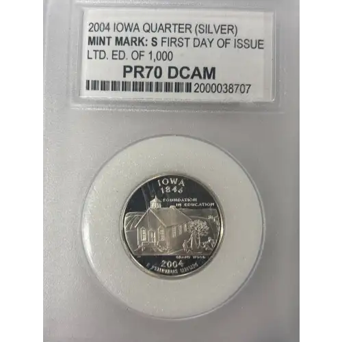 2004-S 25C Iowa, DCAM