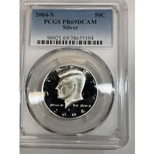 2004-S 50C Silver, DCAM
