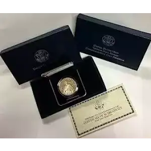 2004 Thomas Alva Edison Proof Silver Dollar - Box & COA