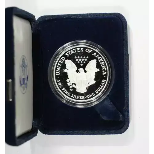 2004 W 1oz Silver Eagle  Proof - with Original Govt Packaging