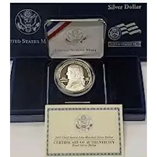 2005 John Marshall Proof Dollar