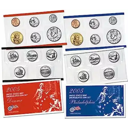 2005 Mint Set - 20 Piece P-D ($5.92 FV) - Set