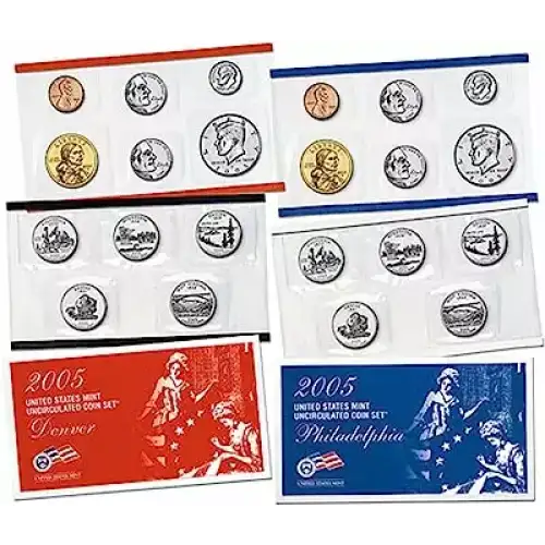 2005 Mint Set - 20 Piece P-D ($5.92 FV) - Set