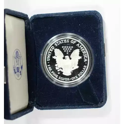 2005 W 1oz Silver Eagle  Proof - with Original Govt Packaging