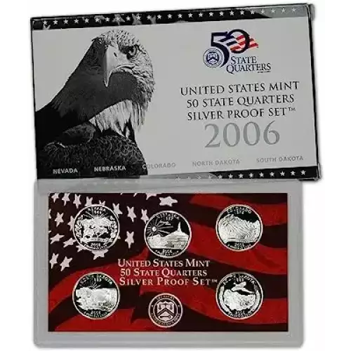 2006 5 Piece Quarter Silver ($1.25 FV) - Set