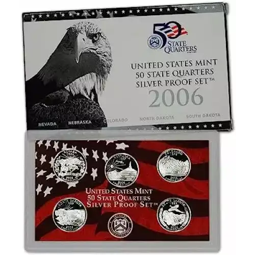 2006 5 Piece Quarter Silver ($1.25 FV) - Set