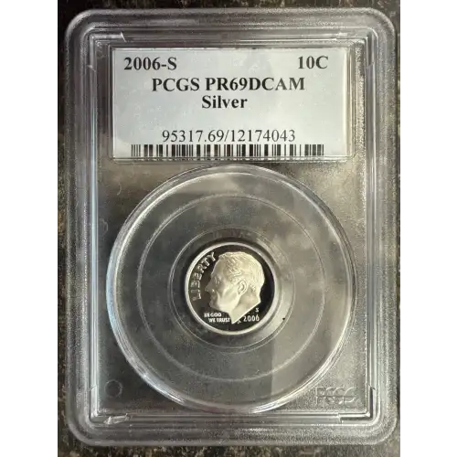 2006-S 10C Silver, DCAM
