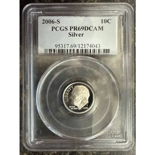 2006-S 10C Silver, DCAM