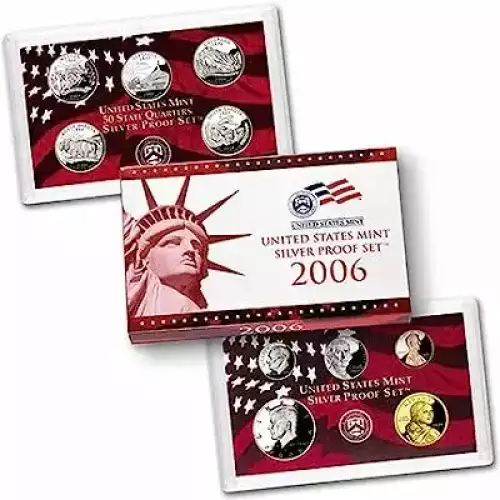 2006 Silver Proof Set- ($1.91 FV) 