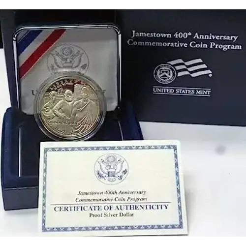 2007 Jamestown Proof Dollar