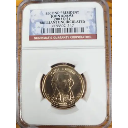 2007 JOHN ADAMS SECOND PRESIDENT (2)