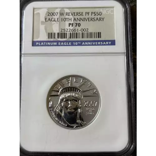 2007 W 10TH ANNIVERSARY SET OFFICIAL US MINT SET