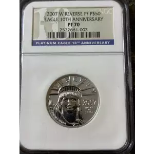 2007 W 10TH ANNIVERSARY SET OFFICIAL US MINT SET
