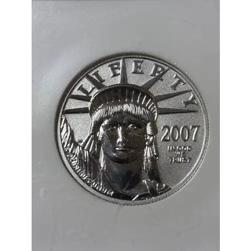 2007 W 10TH ANNIVERSARY SET OFFICIAL US MINT SET (3)