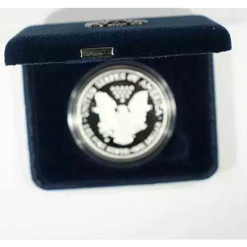 2007 W 1oz Silver Eagle  Proof - with Original Govt Packaging