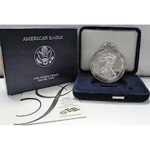 2008 American Silver Eagle Proof Dollar