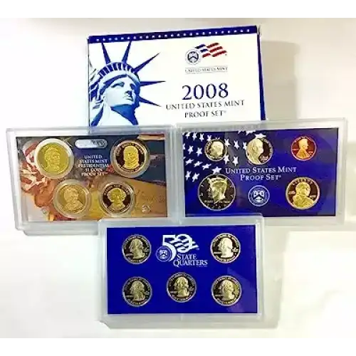 2008 Clad Proof Set - 14 Piece ($6.91 FV) - Set