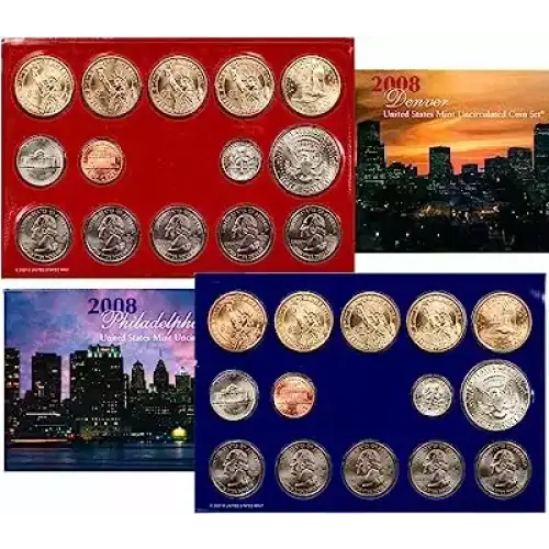 2008 Mint Set - 28 Piece P-D ($13.82 FV) - Set