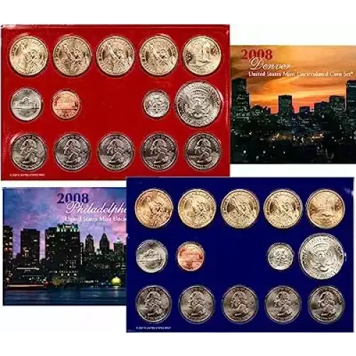 2008 Mint Set - 28 Piece P-D ($13.82 FV) - Set
