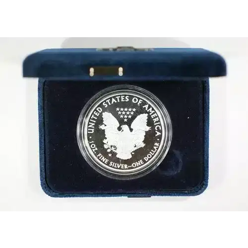 2008 W 1oz Silver Eagle  Proof - with Original Govt Packaging