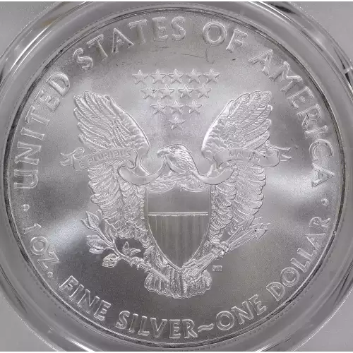 2009 $1 Silver Eagle Mercanti Signature