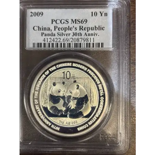 2009 - 30th Ann Precious Metal PAN-512A - 1 oz