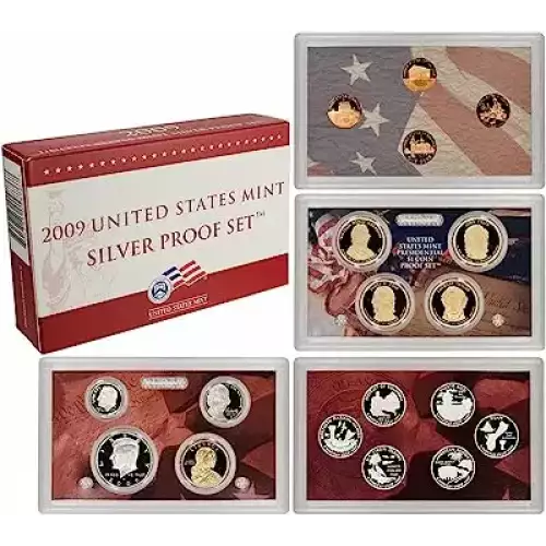 2009 Silver Proof Set - 18 Piece Silver ($7.19 FV) - Set