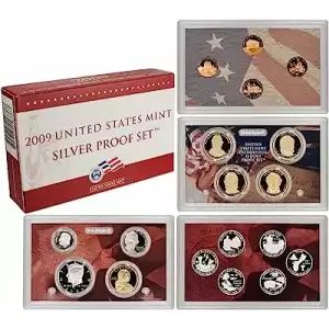2009 Silver Proof Set - 18 Piece Silver ($7.19 FV) - Set