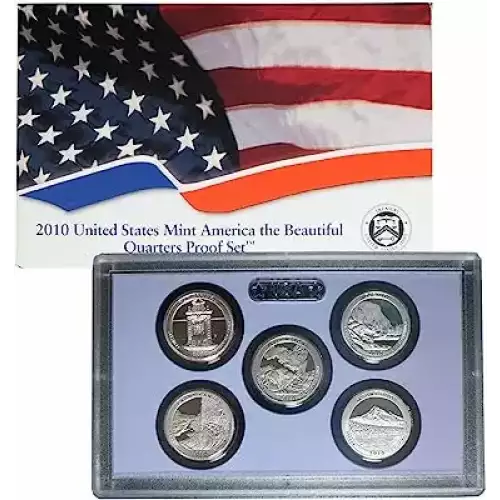  2010 Clad Quarter Proof Set