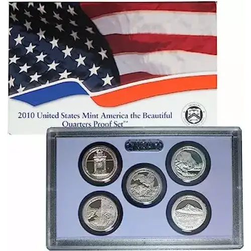 2010 Clad Quarter Proof Set