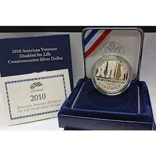 2010 Disable Veteran Proof Dollar