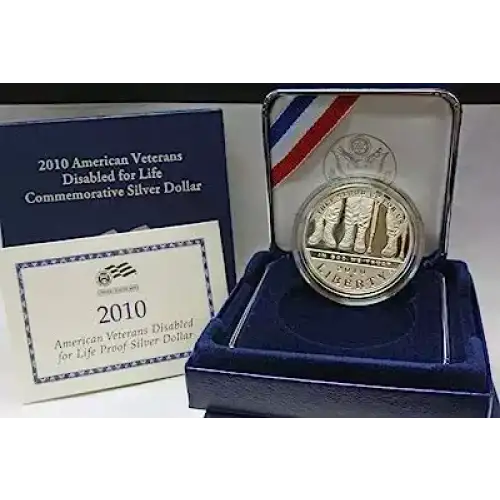 2010 Disable Veteran Proof Dollar