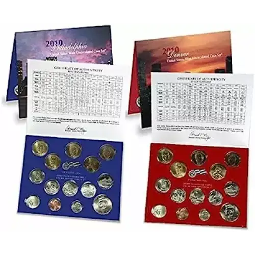 2010 Mint Set - 28 Piece P-D ($13.82 FV) - Set
