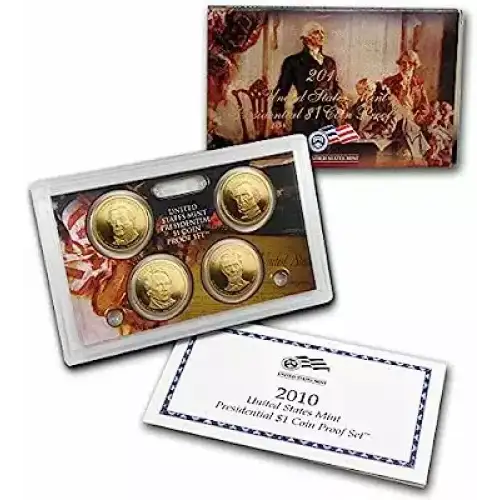 2010 Presidential Dollar Proof Set