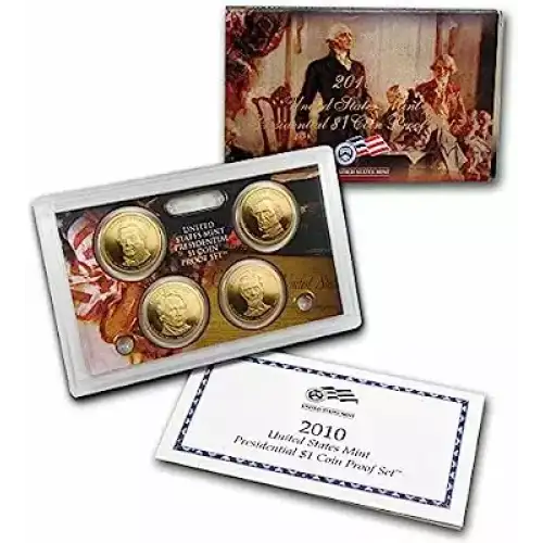 2010 Presidential Dollar Proof Set